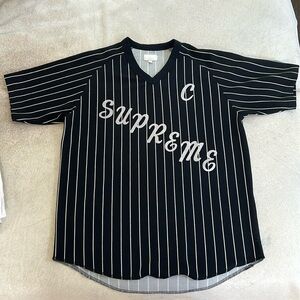 SUPREME AD 17  baseball jersey medium
